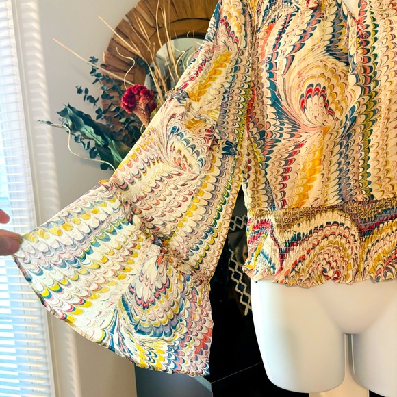 Anthropology Maeve Jessa Peasant Blouse NWT Small NWT - Picture 10 of 13